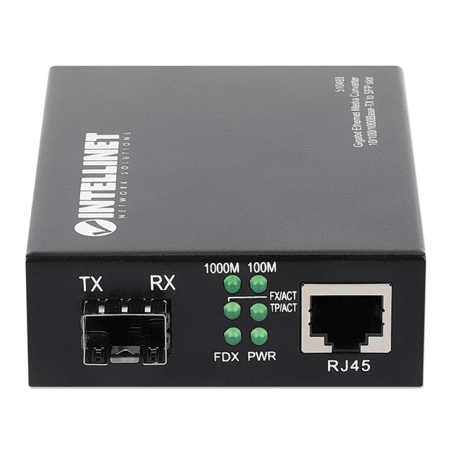 Gigabit Ethernet to SFP Media Converter