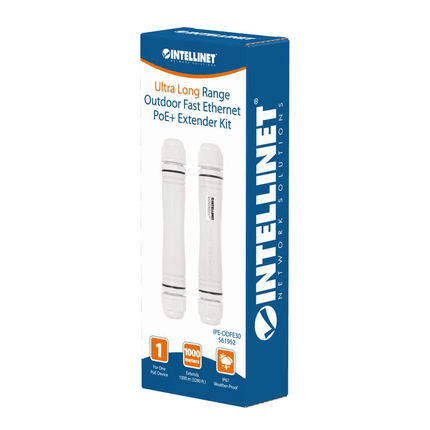 Ultra Long 1000M Range Outdoor Fast Ethernet PoE++ Extender Kit