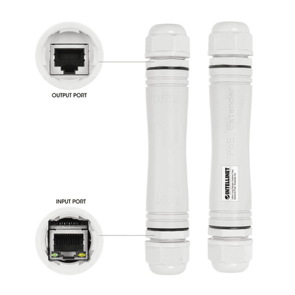 Ultra Long 1000M Range Outdoor Fast Ethernet PoE++ Extender Kit
