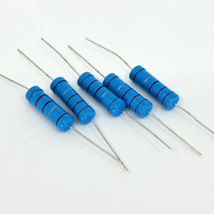 5W 4.7K Ohm 1% resistors, 5/pkg.