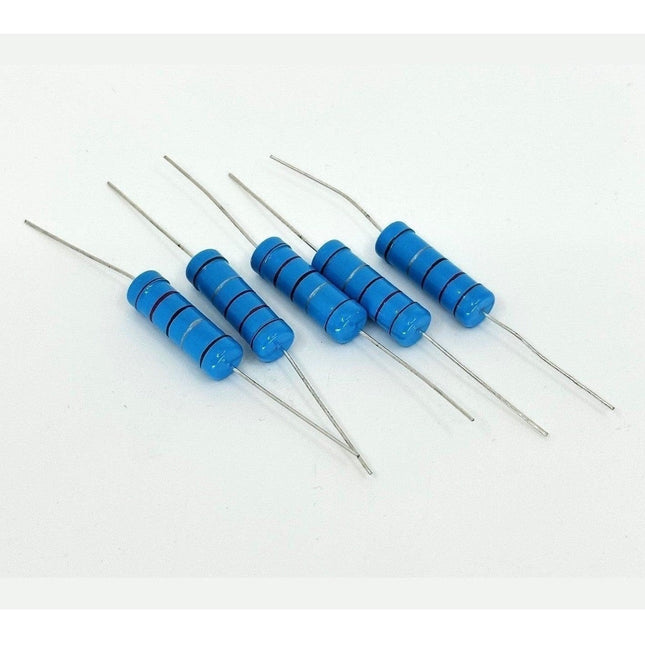 5W 4.7K Ohm 1% resistors, 5/pkg.