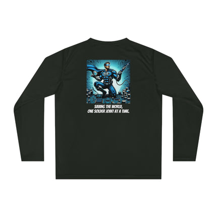 "Saving The World" Unisex Performance Long Sleeve Shirt