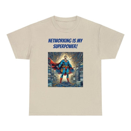 Networking Superpower Tee: Exclusive for Low Voltage & IT Pros