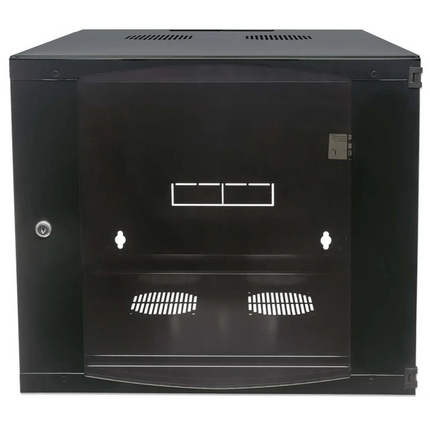 12U 19-Inch Swing-Out Wall Mount Network Cabinet, 23.6" Deep