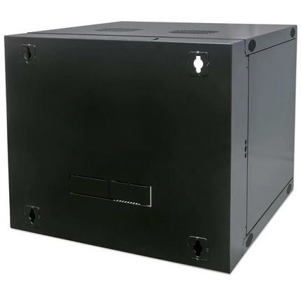 12U 19-Inch Swing-Out Wall Mount Network Cabinet, 23.6" Deep