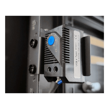 38U Pro Line Network Cabinet with Integrated Fans 7xShelves 7x2U Blanks