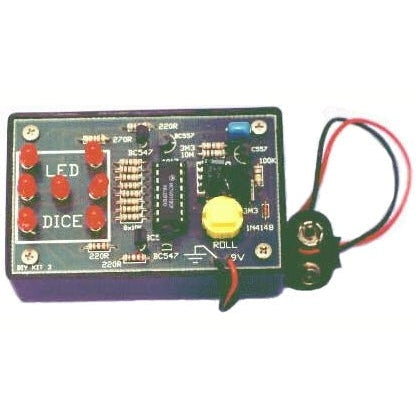 LED Dice Electronics Hobby Kit