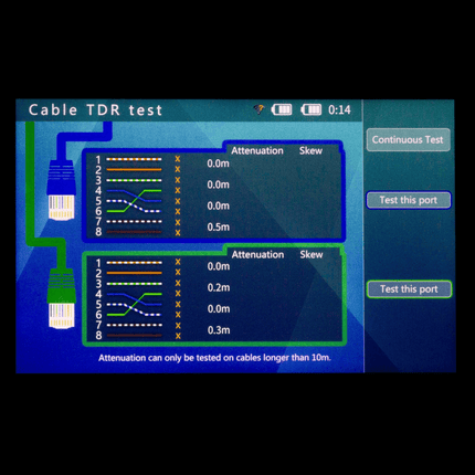 CamView IP Pro- X™ HD Full Touch Screen Display IP and Analog Security Camera Tester
