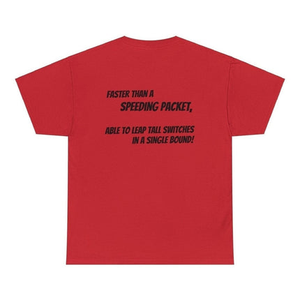 Networking Superpower Tee: Exclusive for Low Voltage & IT Pros