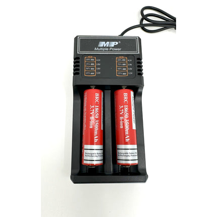 Rapid Battery Charger for 3.7V/3.6V 18650 AA AAA