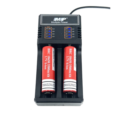 Rapid Battery Charger for 3.7V/3.6V 18650 AA AAA