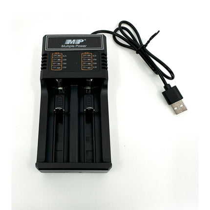 Rapid Battery Charger for 3.7V/3.6V 18650 AA AAA