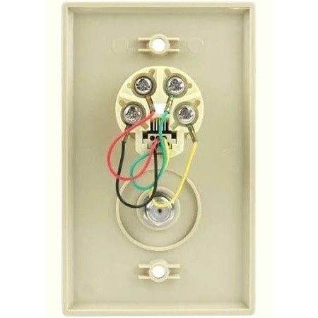 Ivory F-81 3GHz + Phone Wallplate