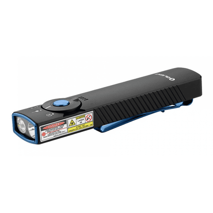 Olight Arkfeld Pro Flat EDC Flashlight with LED Light, UV and Laser - BLACK