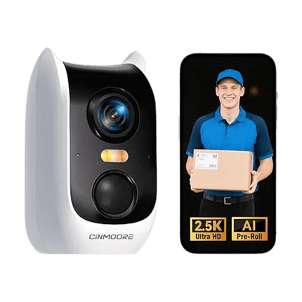 4MP WiFi Battery Camera, 2-way Audio