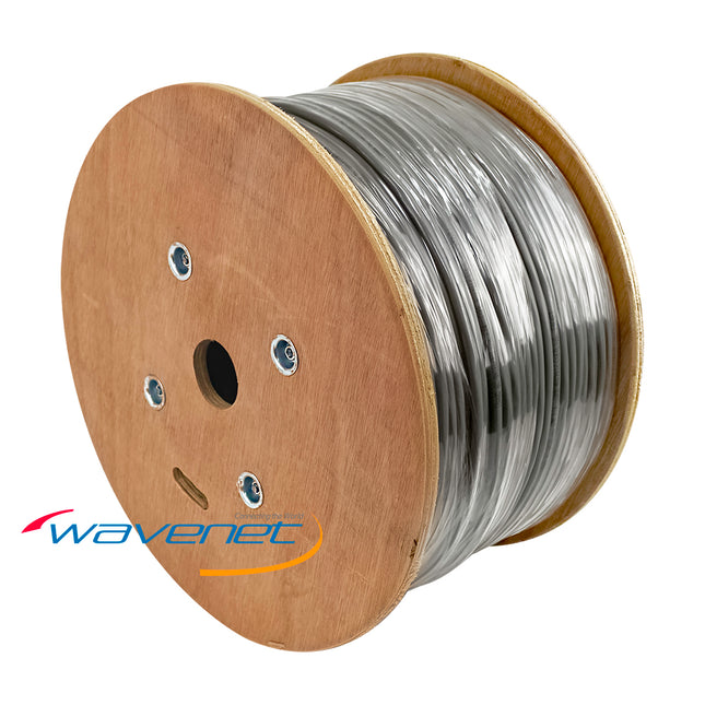 18AWG 6-Conductor Shielded Stranded Control Cable, Gray, 1000 ft Reel