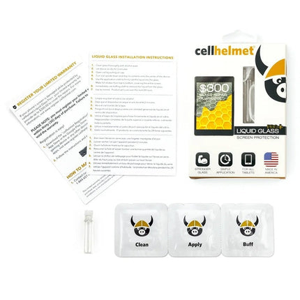 CellHelmet TABLETPROPLUS Liquid Glass Screen Protector with $300 Screen Repair Guarantee