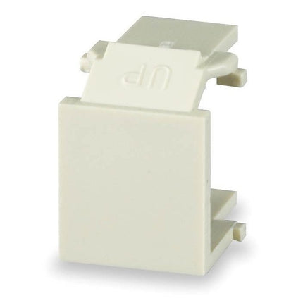 Blank Keystone Module, Light Ivory 10/pk