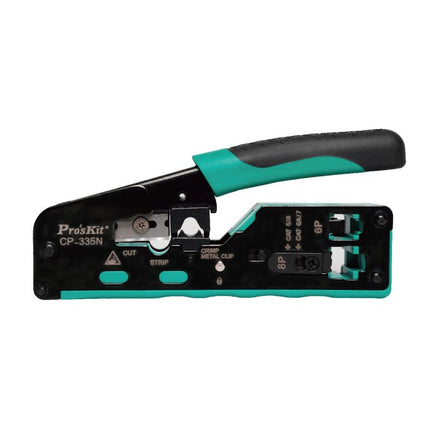 Modular Crimping Tool for Cat 5e, Cat 6, and Cat 7 Cables