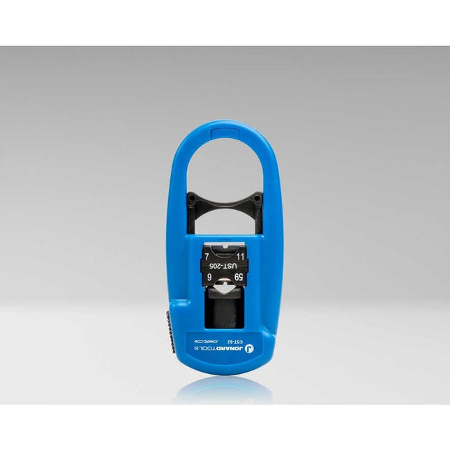 Jonard Tools CST-92 Coaxial Cable Stripper for RG59, RG6, RG7, RG11 - Reversible 2-Level Strip Blade