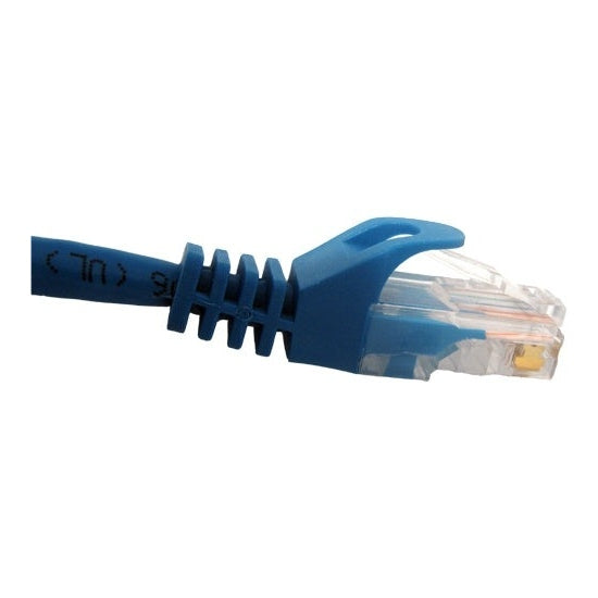 1 ft. Blue Cat5e Patch Cable Molded Boot