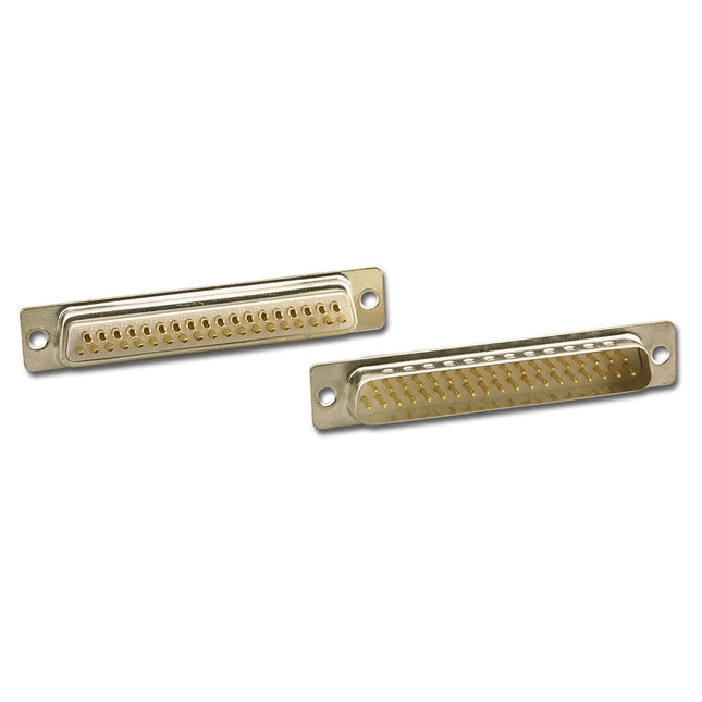 37-Pin Male D-Sub Connector – Solder Cup, Tin Shell