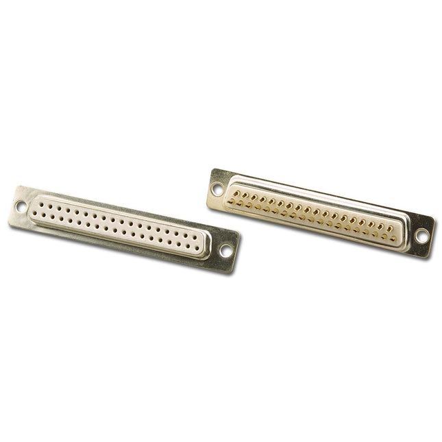 37-Pin Female D-Sub Connector – Solder Cup, Tin Shell