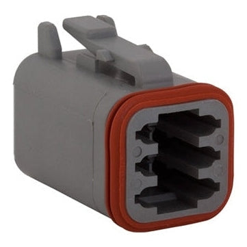 6-Pin Deutsch-style Weatherproof Connector Set, Male and Female for 20-16AWG Wire