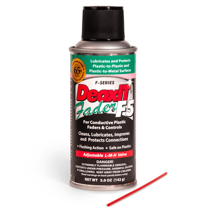 DeoxIT® Fader F5 Spray – 5% Solution, 142 g