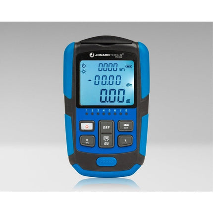 Jonard Tools FPM-50S Professional Fiber Optic Power Meter - Precision Signal Strength Testing for Fiber Networks