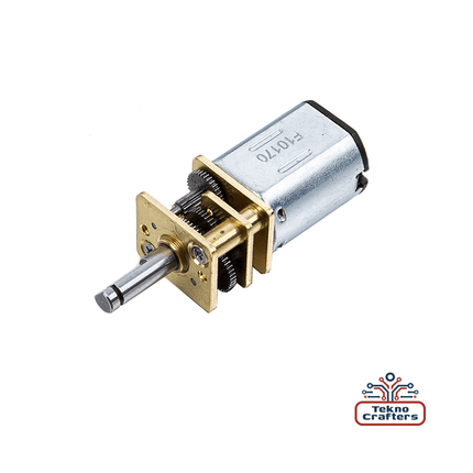 6V 30:1 Gear Ratio DC Motor with 3 Gears