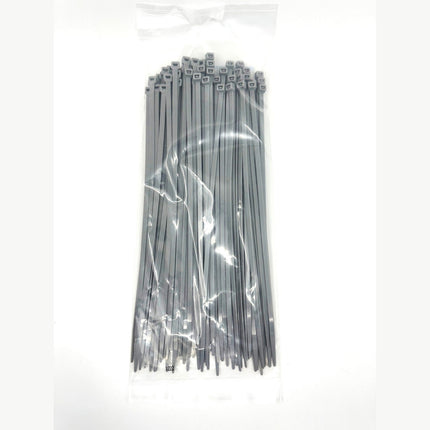 11" GRAY 50 lb. Cable Ties, 100/pkg.