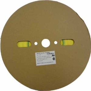 3/64" Thin Wall Heat‑Shrink Tubing – Yellow, 100′ Spool