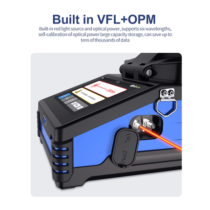 6-Motor Touchscreen Core-Alignment Fusion Splicer
