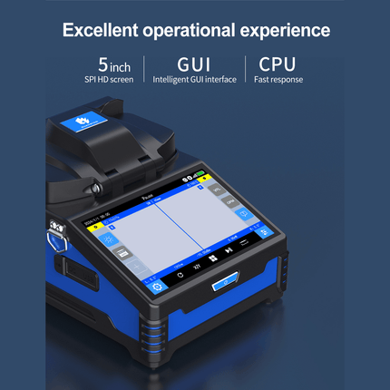 6-Motor Touchscreen Core-Alignment Fusion Splicer