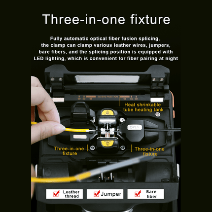 TouchScreen 6-Motor Core-Alignment Fusion Splicer