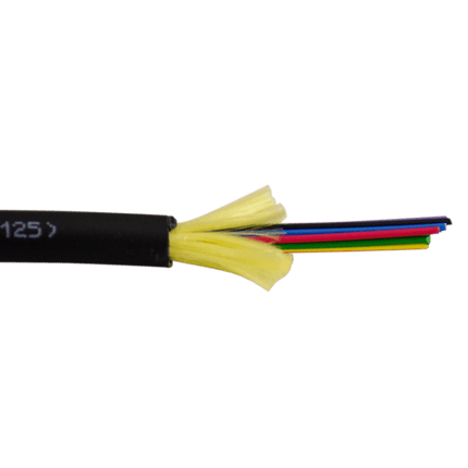 ECOFiber™ 2-Strand OM3 50µm Indoor/Outdoor Plenum Fiber Optic Cable – Sold by the Foot