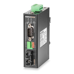 Industrial RS-232/422/485 to Multimode Converter, 2km - Signamax FO-MI00010