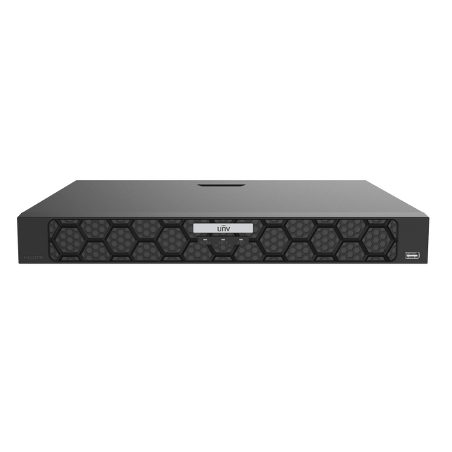 8K 16 MP 32-Channel Smart NVR No PoE, Dual SATA