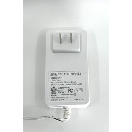 3-12VDC 1A Universal AC-to-DC High Power Adapter