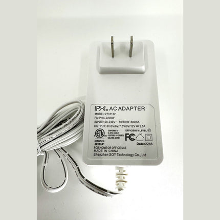 3-12VDC 2.5A Universal AC-to-DC High Power Adapter