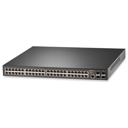 Signamax FO-SC53050: 24-Port PoE+ Switch with 4 SFP+ 10G Uplinks for High-Speed Networking