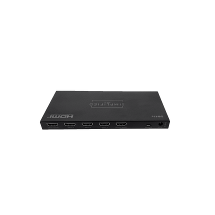 4x1 4K HDMI Switch with eARC/ARC, Ethernet Control, and Seamless Switching