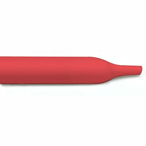 3/8'' Red 4ft 3:1 Adhesive Lined Heat Shrink Tubing