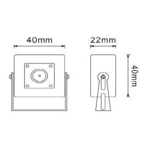 2.4MP 4-in-1 Mini Pinhole Camera