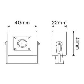 2.4MP 4-in-1 Mini Pinhole Camera