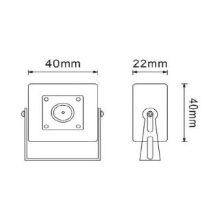 2.4MP 4-in-1 Mini Pinhole Camera