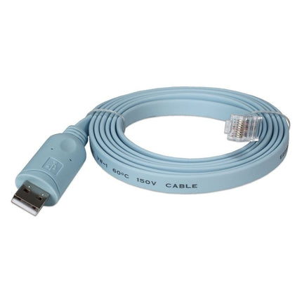 6ft USB to RJ45 Cisco RS232 Serial Rollover Cable