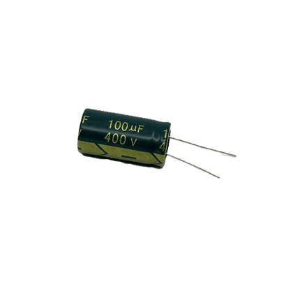 100µF 400V 20% 105°C Radial Lead Aluminum Electrolytic Capacitor 2-Pack