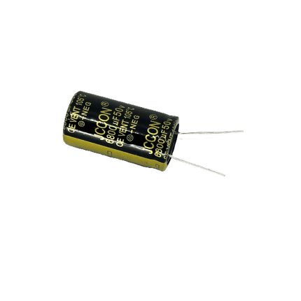 6800uf 50V 20% 105 deg. C Radial Lead Aluminum Electrolytic Capacitor 2-pack